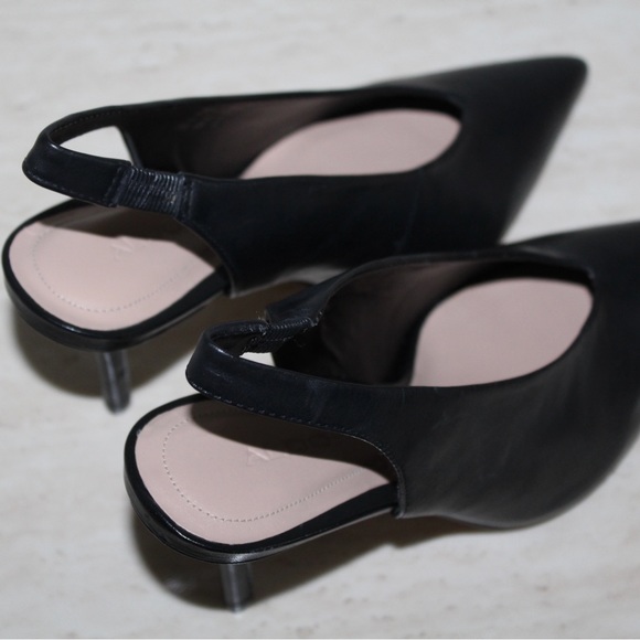 ALDO ‘Minett’ Black Point Slingback Heels - Picture 12 of 16